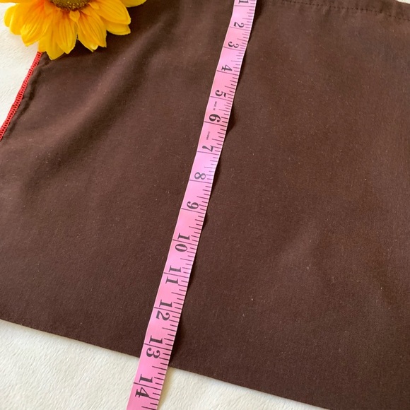 COACH smaller soft brown drawstring dust bag VVGUC ++ - Picture 4 of 7